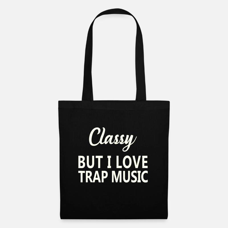 Musik Funny Rap Hip Hop Techno R&Bpuzzlei love pol - Stoffbeutel - Schwarz