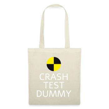 Crash Test Dummy Easy Last Minute Funny Costume fo - Tote Bag - nature - Front