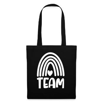 Team - Stoffbeutel - Schwarz - Vorne