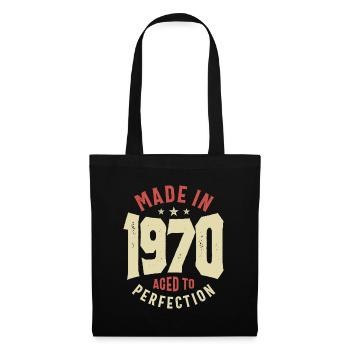 Made in 1970 53rd Birthday - Tote Bag - black - Front