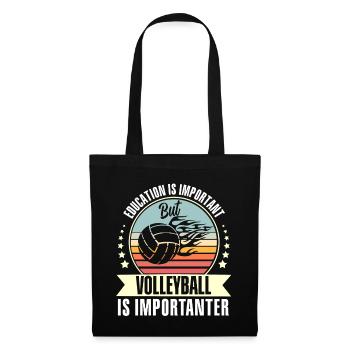 Volleyball - Tote Bag - black - Front