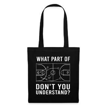 Funny Basketball Coach For Men Women Tactic Diagra - Tote Bag - black - Front