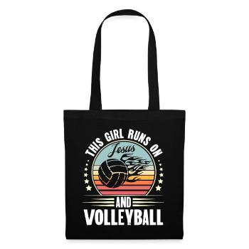 Volleyball - Tote Bag - black - Front