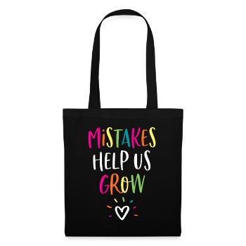 Growth Mindset Shirt Positive Back to School Teach - Tote Bag - black - Front