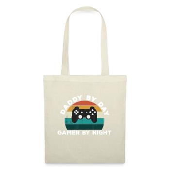Daddy by Day Gamer By Night - Game Lover New Fathe - Tote Bag - nature - Front