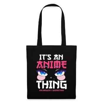 C’est un truc d’anime que vous ne comprendriez pas avec A - Sac en tissu - noir - Devant