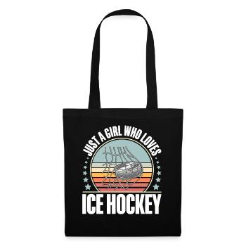Ice Hockey Player Ice Hockey Women - Tote Bag - black - Front