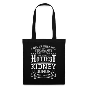 Kidney Donor Transplant Organ Donation Transplanta - Tote Bag - black - Front
