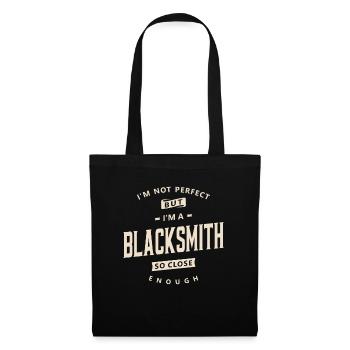 Blacksmith Job Title Profession - Tote Bag - black - Front