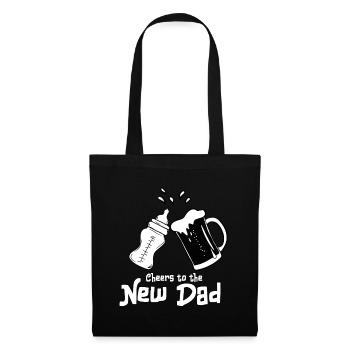 1st Time Dad Apparel for Dad to be - Tote Bag - black - Front