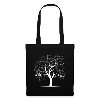 Drôle AP Calcul Algèbre Arbre Math Professeur Nerd G - Sac en tissu - noir - Devant