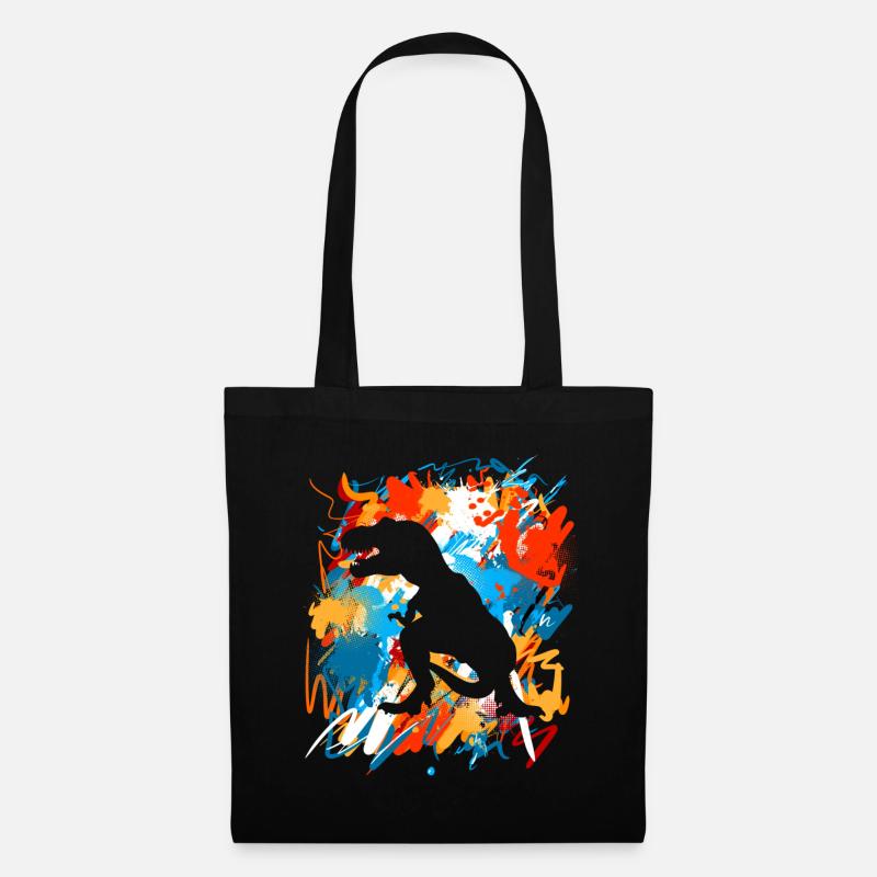 T-Rex - Tote Bag - black