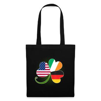 American German And Irish Roots DNA - Tote Bag - black - Front