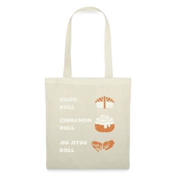 Sushi Cannelle Jiu Jitsu Roll Funny BJJ Sports Foo - Sac en tissu - nature - Devant
