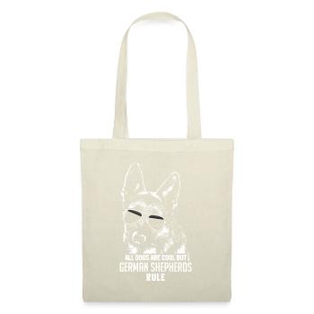 Dogs are Cool But German Shepherds Rule Funny - Tote Bag - nature - Front