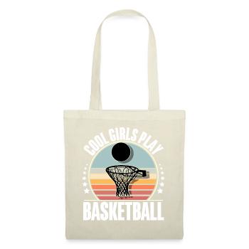 Basketball féminin Basketball féminin - Sac en tissu - nature - Devant
