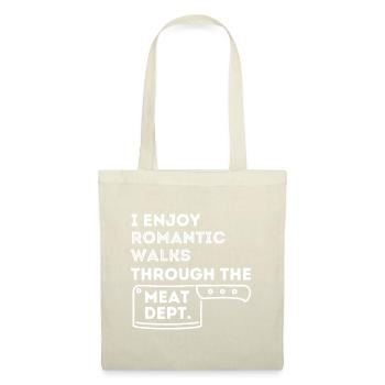 J’aime les promenades romantiques - Funny BBQ Smoker Barbecue - Sac en tissu - nature - Devant