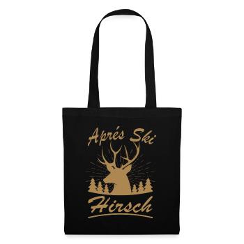 Aprés Ski Hirsch Sports d’hiver Ski - Sac en tissu - noir - Devant