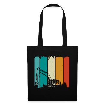 Excavator - Tote Bag - black - Front