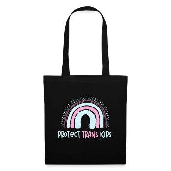Protect Trans Kidstrans lives matterqueersexuality - Tote Bag - black - Front