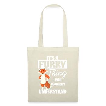 Pelzige Fandom Furries, niedliche Tier Cosplay Kostüme - Stoffbeutel - Natur - Vorne