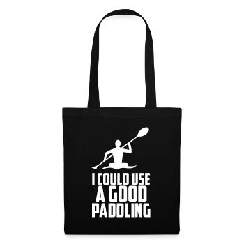 Kayak Canoe Accessories Supplies Boating Rafting - Tote Bag - black - Front