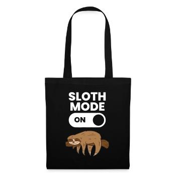 Cute Sloth Lover Gifts Love Sloths Sloth Mode On - Tote Bag - black - Front