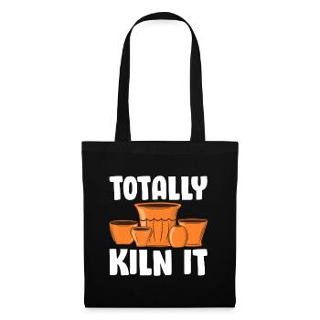 Funny Pottery Gift For Men Women Cool Ceramic Pott - Tote Bag - black - Front