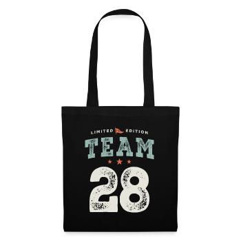28th Birthday Funny 28 Years Old - Tote Bag - black - Front