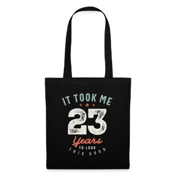 23rd Birthday Funny 23 Years Old - Tote Bag - black - Front