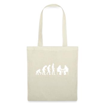 Chess Evolution Funny Player Master Men Women Yout - Stoffbeutel - Natur - Vorne