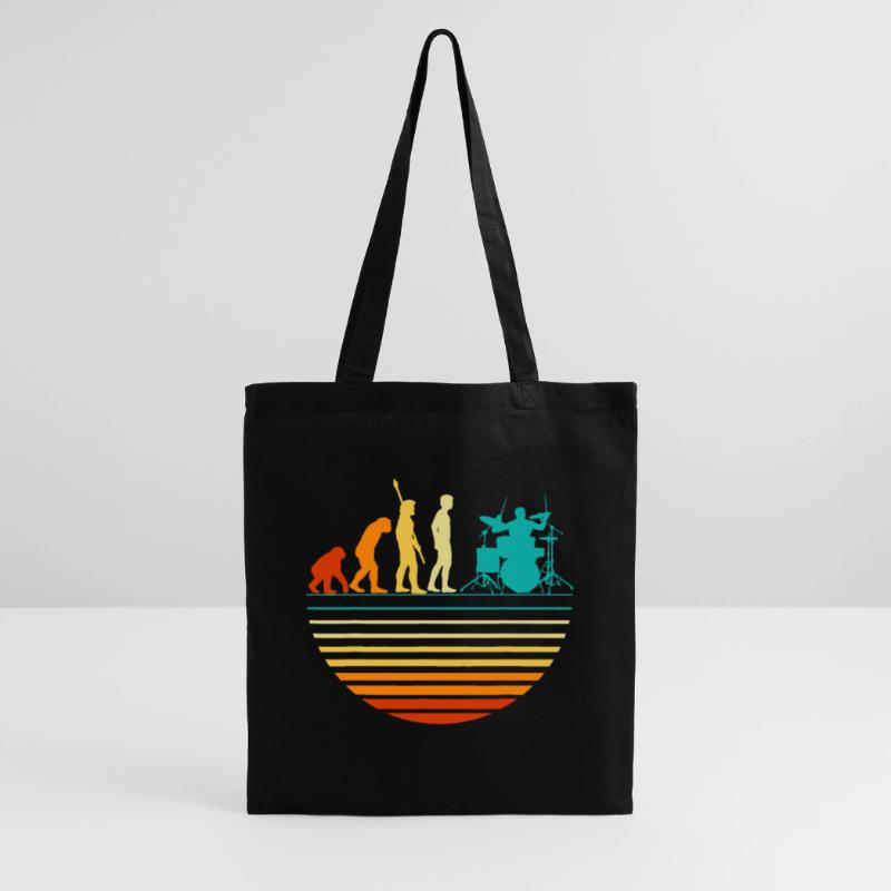 Cool Drummer Drumming Drums Percussion I Evolution Sac en tissu