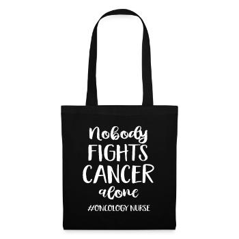 Oncology Nurse Apparel Cancer Care Nursing Gift Fi - Tote Bag - black - Front