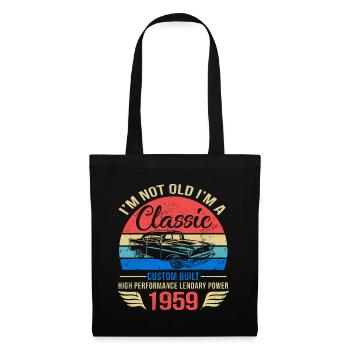 Im Classic Car 64th Birthday Gift 64 Years Old Bor - Tote Bag - black - Front