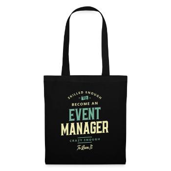 Event Manager - Tote Bag - black - Front