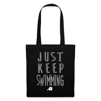 Finding Dory Keep Swimming Graphic - Tote Bag - black - Front