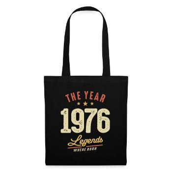 Vintage 1976 - 47th Birthday Classic Born 1976 - Tote Bag - black - Front