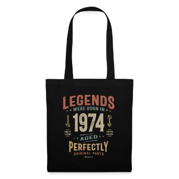 1974 Birthday 49 Years Old - Tote Bag - black - Front