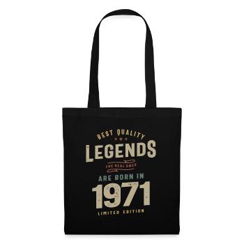 1971 Birthday 52 Years Old - Tote Bag - black - Front