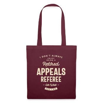 Appeals Referee Job Title Occupation Birthday - Tote Bag - burgundy - Front