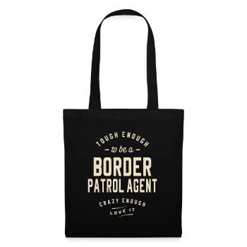 Border Patrol Agent Job Title Occupation Birthday - Tote Bag - black - Front