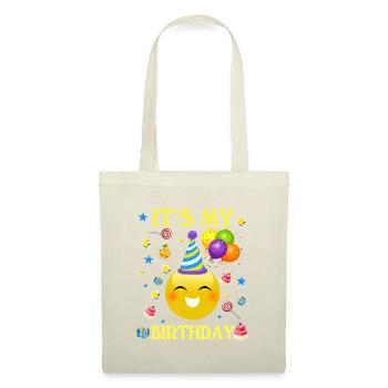 Funny Tee It’s My Birthday Shirt Cadeau Femmes Hommes Bo - Sac en tissu - nature - Devant
