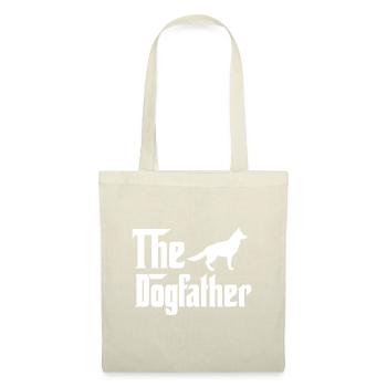 The Dogfather German Shepherd Art - Tote Bag - nature - Front