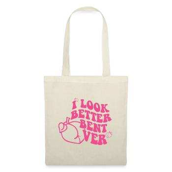 I Look Better Bent Overgym cultureworkout culturef - Tote Bag - nature - Front