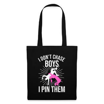 Wrestling Boy Definition Funny Sports - Tote Bag - black - Front