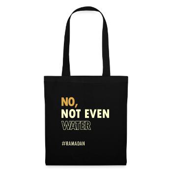 Ramadan Kareem Islamic Fasting Outfit for Men Wome - Tote Bag - black - Front