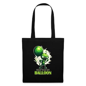 Alien or Chinese Spy Balloon - That Was My Balloon - Stoffbeutel - Schwarz - Vorne