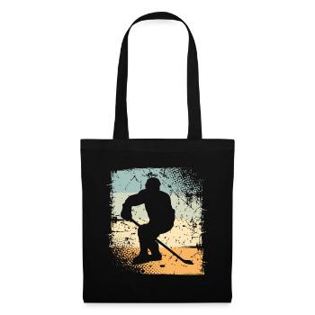 Eishockey Hockey sur glace - Sac en tissu - noir - Devant