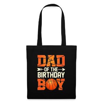 Dad Of The Birthday Boy Basketball Father Daddy Fu - Tote Bag - black - Front