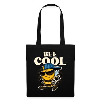Bee Cool Biene - Tote Bag - black - Front